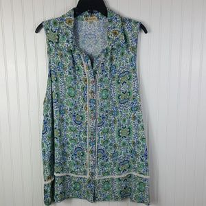 DEMOCRACY Boho Sleeveless Top